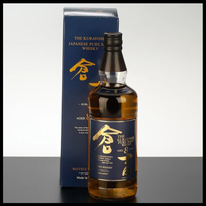 The Kurayoshi 8 YO Pure Malt Whisky 0,7L - 43% Vol.