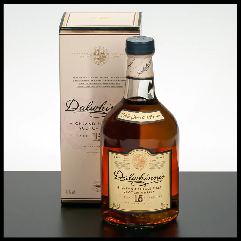 Dalwhinnie 15 YO Highland Single Malt Whisky 0,7L - 43% Vol.