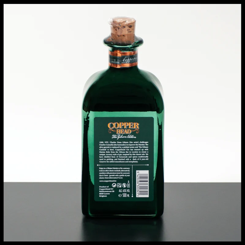 Copperhead Gin The Gibson Edition 0,5L - 40% Vol.