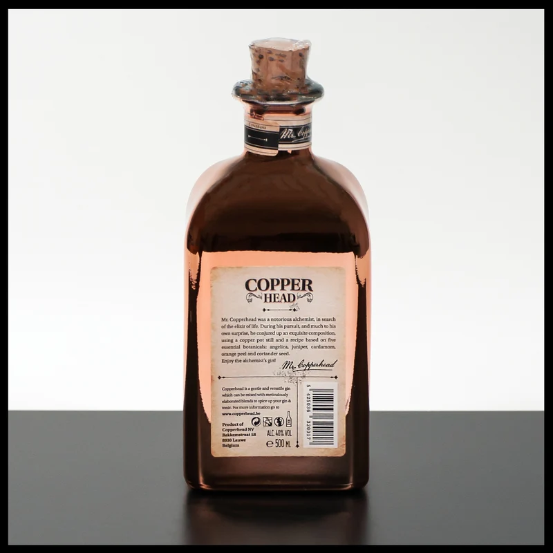 Copperhead Gin Mr. Copperhead 0,5L - 40% Vol.