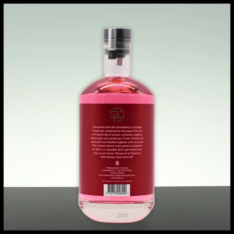 Rammstein PINK Gin 0,7L - 38% Vol.