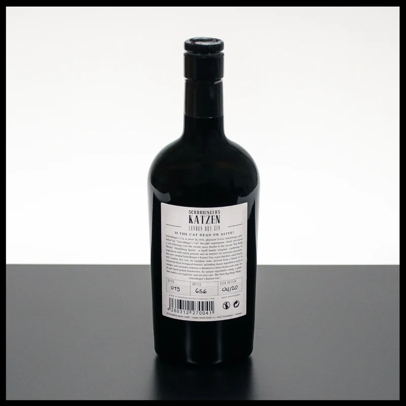 Schrödingers Katzen London Dry Gin 0,5L - 44% Vol.