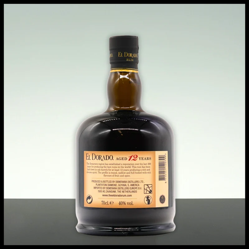 El Dorado 12 YO Rum 0,7L - 40% Vol.