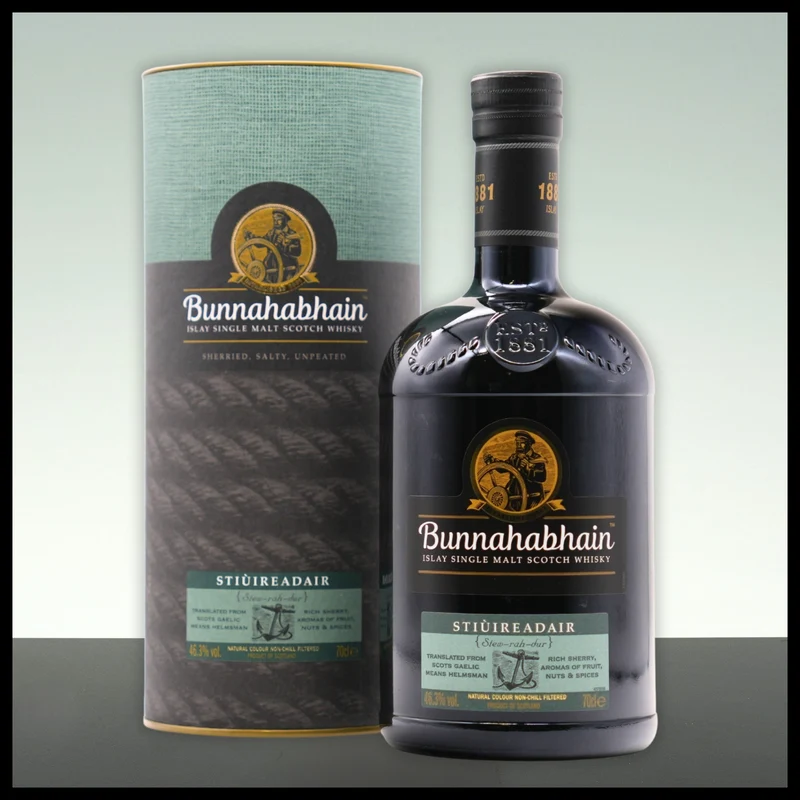 Bunnahabhain Stiuireadair Islay Single Malt Whisky 0,7L - 46,3% Vol.
