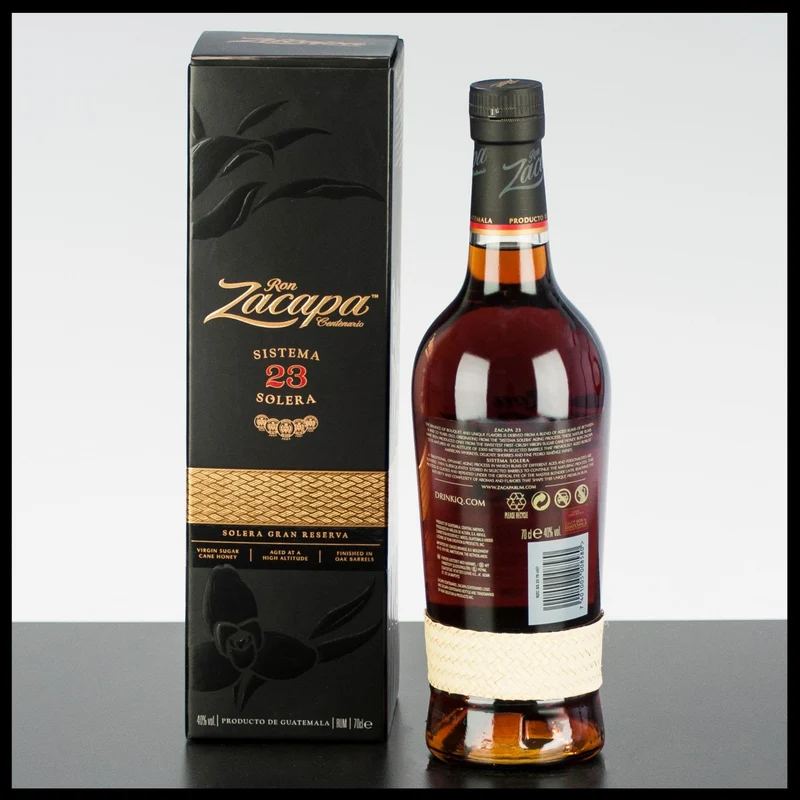 Ron Zacapa 23 YO Solera Gran Reserva Rum 0,7L - 40% Vol.