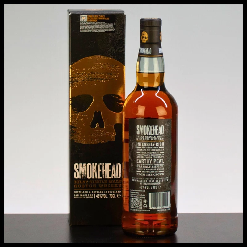 Smokehead Islay Single Malt Whisky 0,7L - 40% Vol.