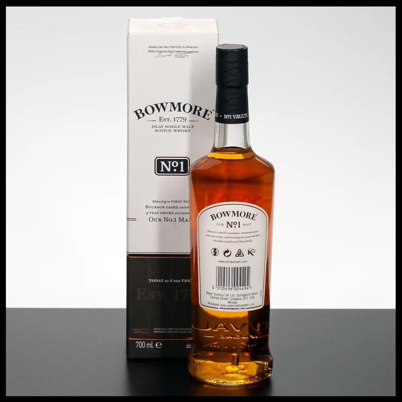 Bowmore No. 1 Islay Single Malt Whisky 0,7L - 40% Vol.