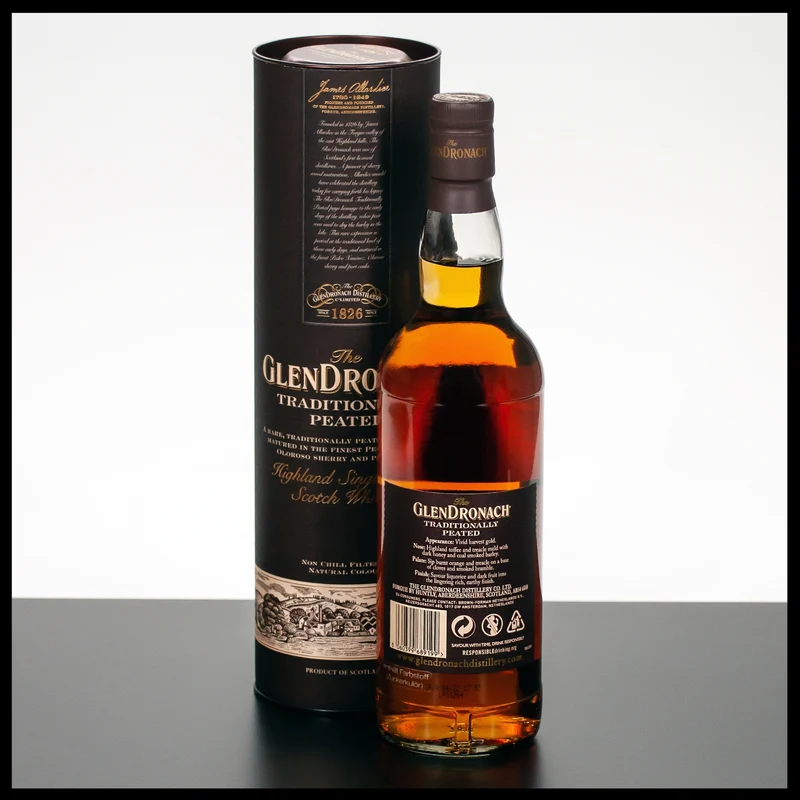 GlenDronach Traditionally Peated Highland Single Malt Whisky 0,7L - 48% Vol.