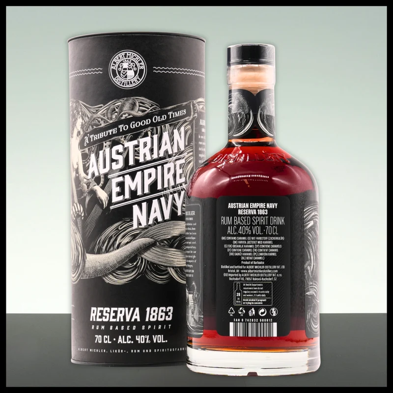 Austrian Empire Navy Rum Reserva 1863 0,7L - 40% Vol.