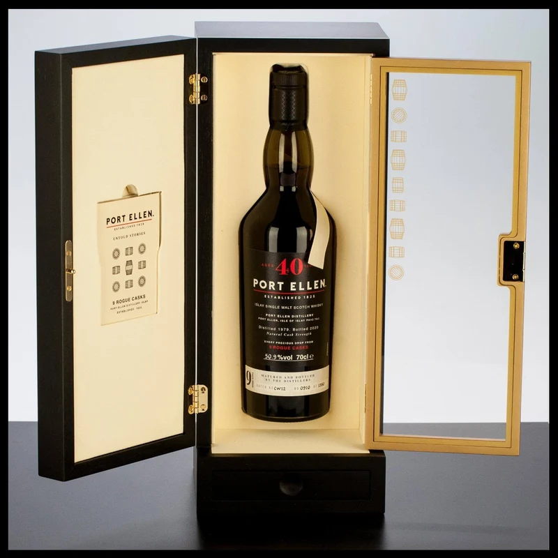 Port Ellen 40 YO 9 Rogue Casks 0,7L - 50,9% Vol.