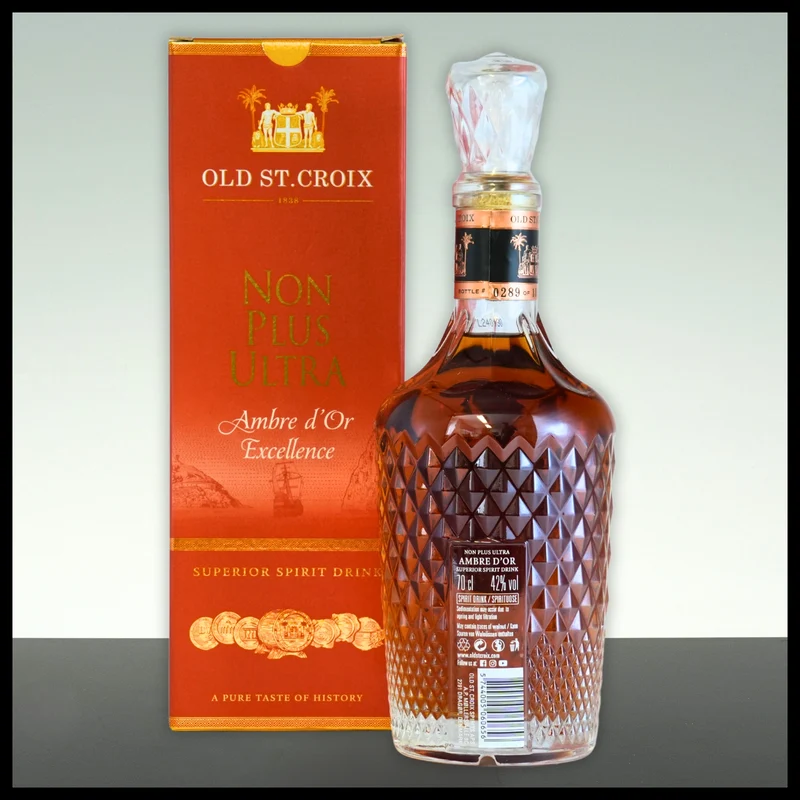 Old St. Croix Non Plus Ultra Ambre d'Or Excellence 0,7L - 42% Vol.