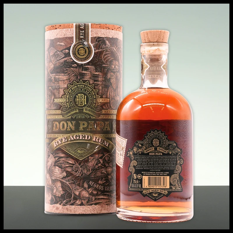 Don Papa Rum Rye Cask Aged 0,7L - 45% Vol.