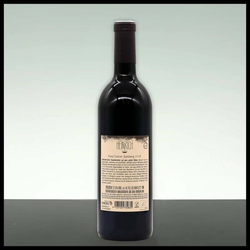 Heinrich Salzberg Cuvée 2018 0,75L - 13,5% Vol.