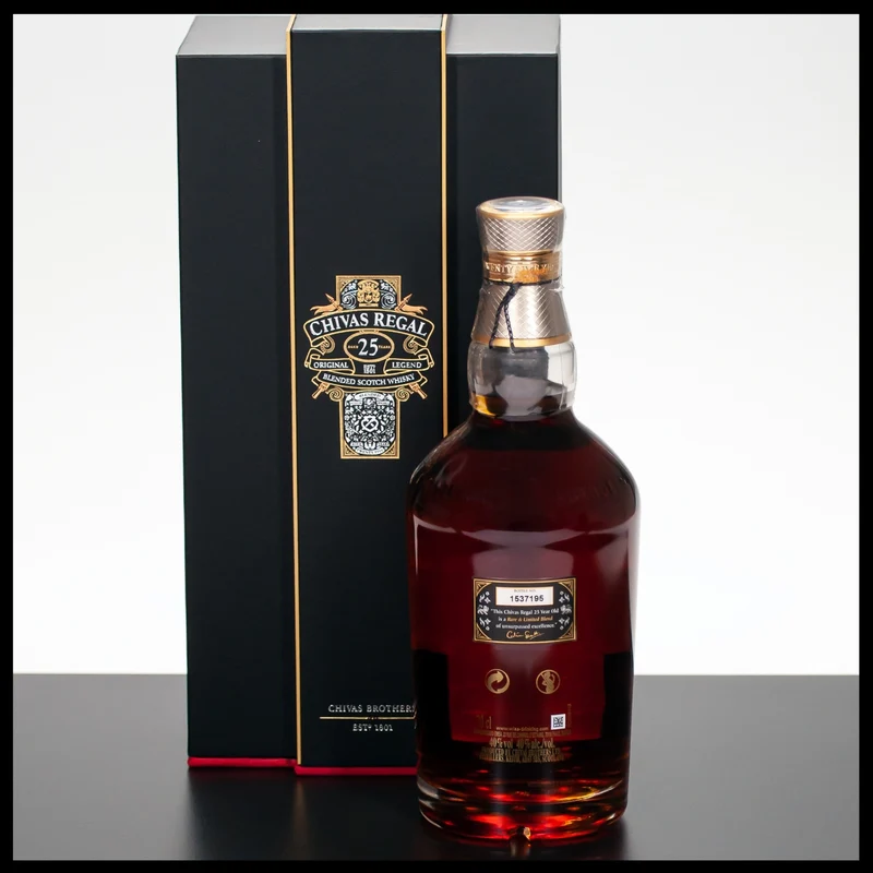 Chivas Regal 25 YO Original Legend Blended Whisky 0,7L - 40% Vol.