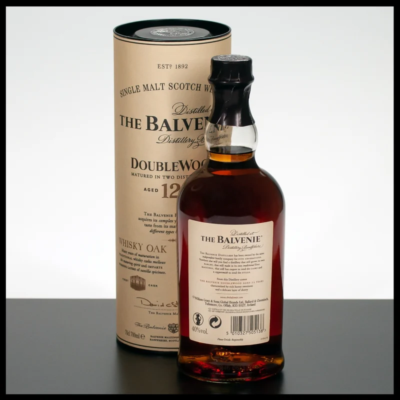 The Balvenie 12 YO Double Wood Single Malt Whisky 0,7L - 40% Vol.