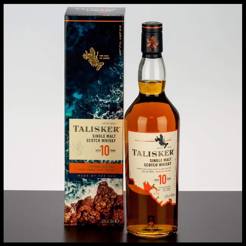 Talisker 10 YO Single Malt Whisky 0,7L - 45,8% Vol.