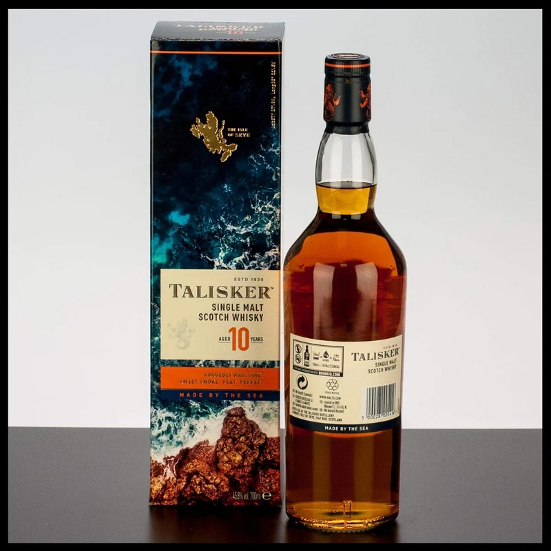 Talisker 10 YO Single Malt Whisky 0,7L - 45,8% Vol.