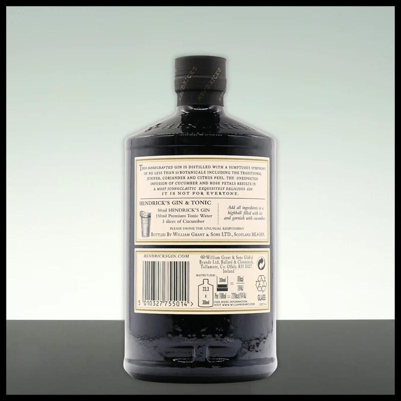 Hendrick's Gin 0,7L - 41,4% Vol.