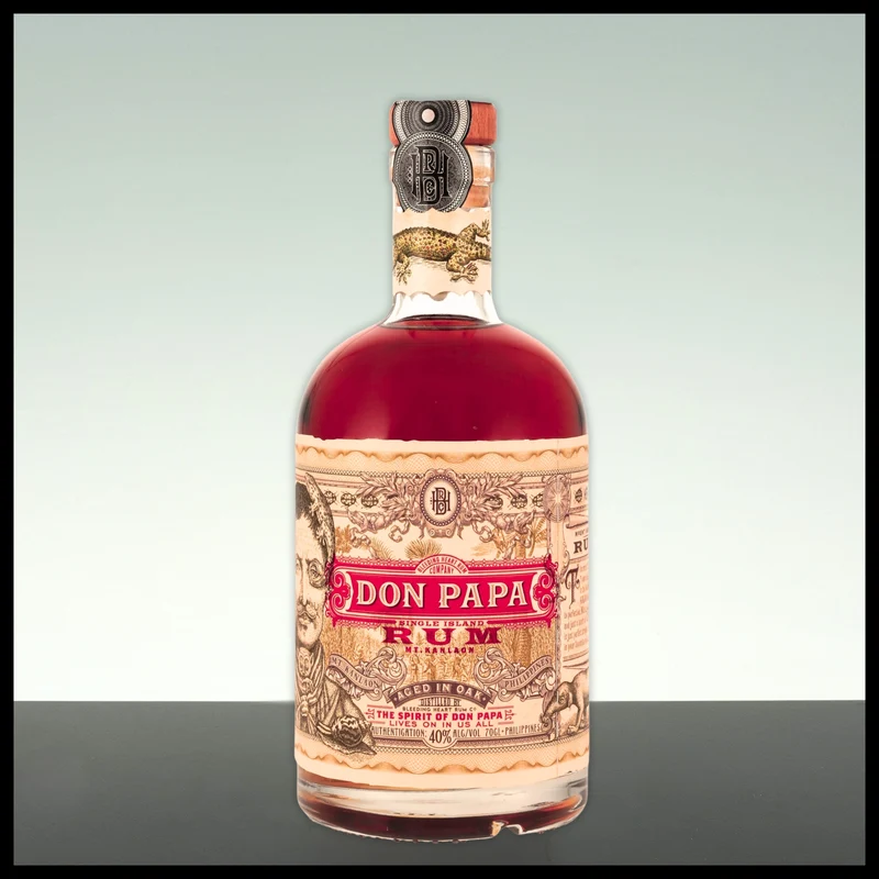Don Papa Rum 7 YO Single Island 0,7L - 40% Vol.