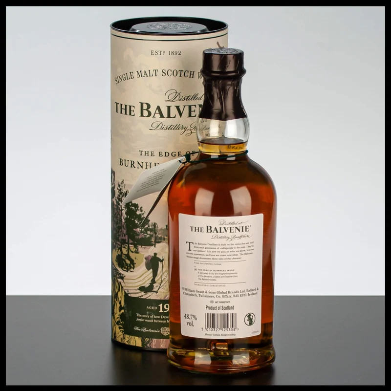 The Balvenie Stories 19 YO The Edge of Burnhead Wood Whisky 0,7L - 48,7% Vol.
