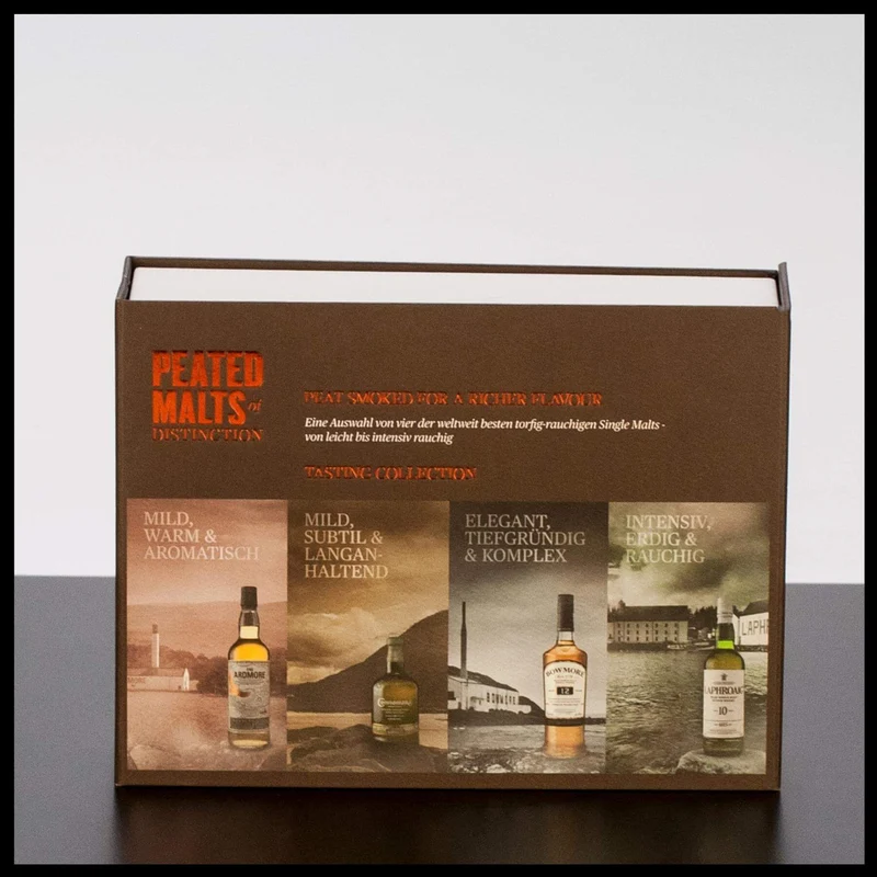 Peated Malts of Distinction Miniaturen 4x 0,05L