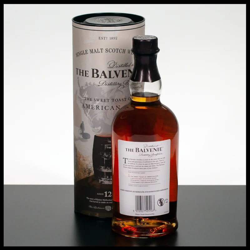The Balvenie Stories 12 YO Sweet Toast of American Oak Whisky 0,7L - 43% Vol.