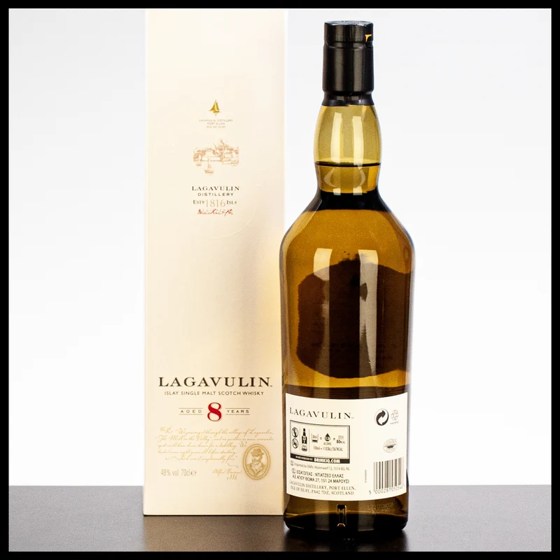 Lagavulin 8 YO Islay Single Malt Whisky 0,7L - 48% Vol.