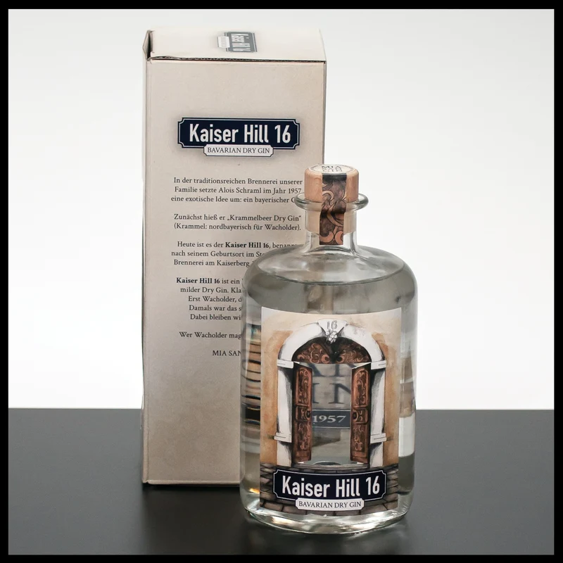 Kaiser Hill 16 Gin 0,7L - 42% Vol.