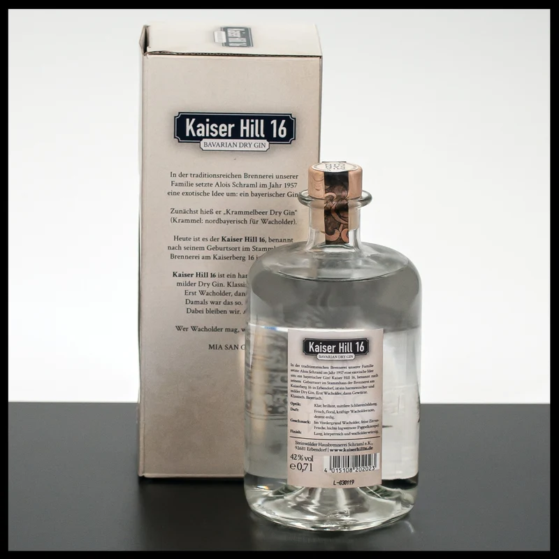 Kaiser Hill 16 Gin 0,7L - 42% Vol.