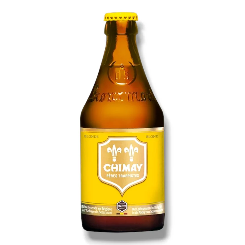 Chimay Blond 0,33l – Belgisches Trappistenbier 6,5 % Vol.
