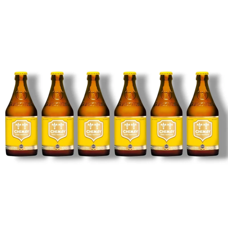 Chimay Blond 0,33l – Belgisches Trappistenbier 6,5 % Vol.