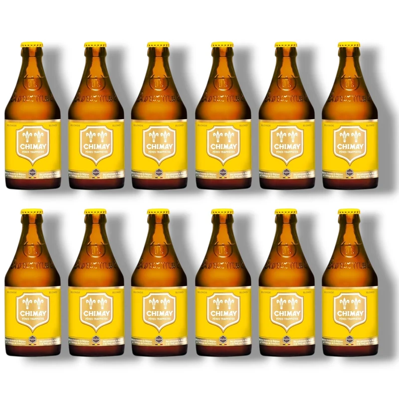 Chimay Blond 0,33l – Belgisches Trappistenbier 6,5 % Vol.