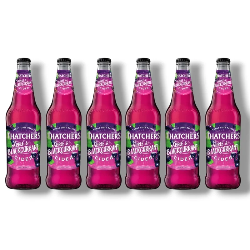 Thatchers Apple & Blackcurrant 0,5l – Fruchtcider 4,0 % Vol.