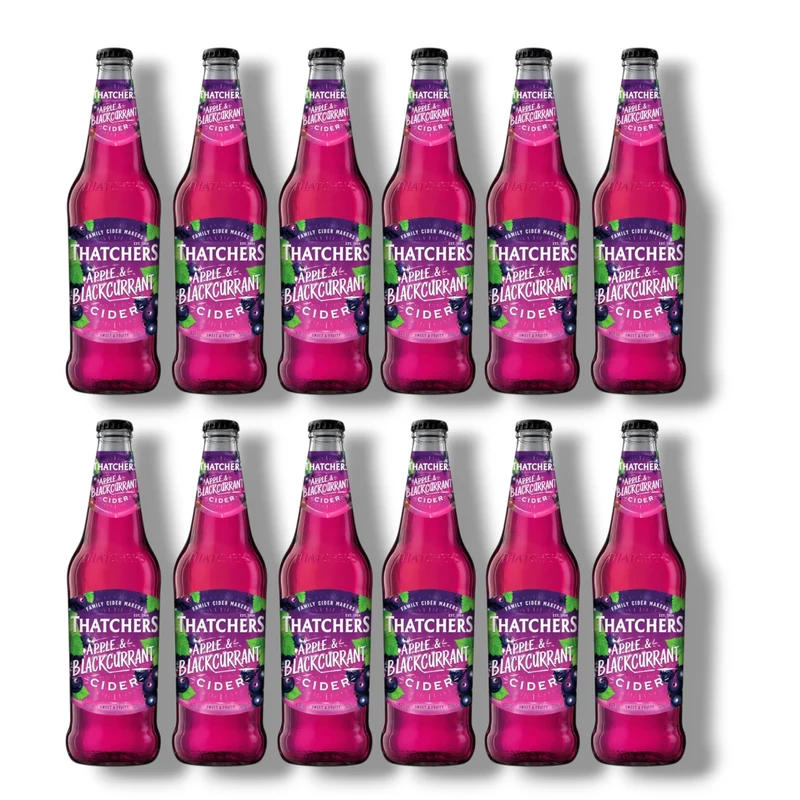 Thatchers Apple & Blackcurrant 0,5l – Fruchtcider 4,0 % Vol.