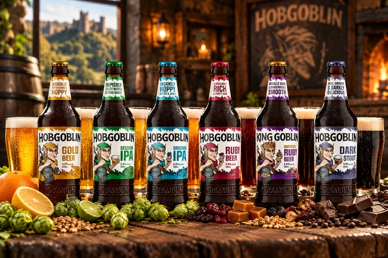 Hobgoblin Entdeckerpaket – 6 verschiedene Bierstile