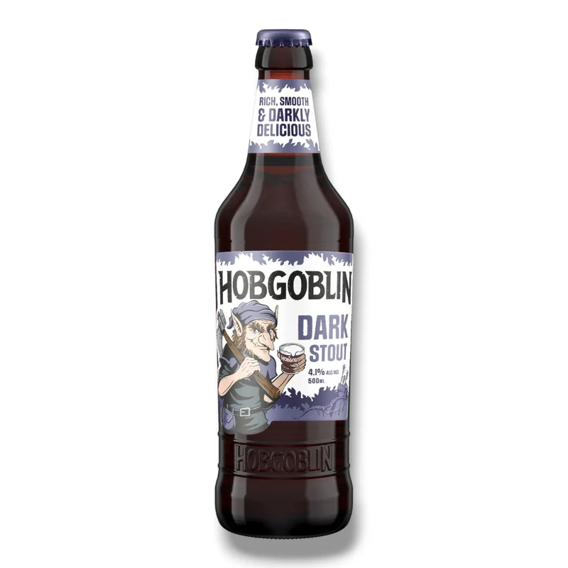 Hobgoblin Dark Stout 0,5l – Englisches Stout, 4,1 % Vol.