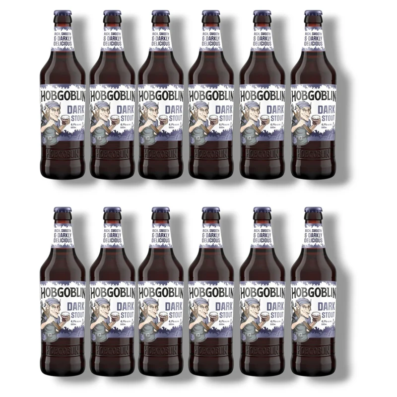 Hobgoblin Dark Stout 0,5l – Englisches Stout, 4,1 % Vol.