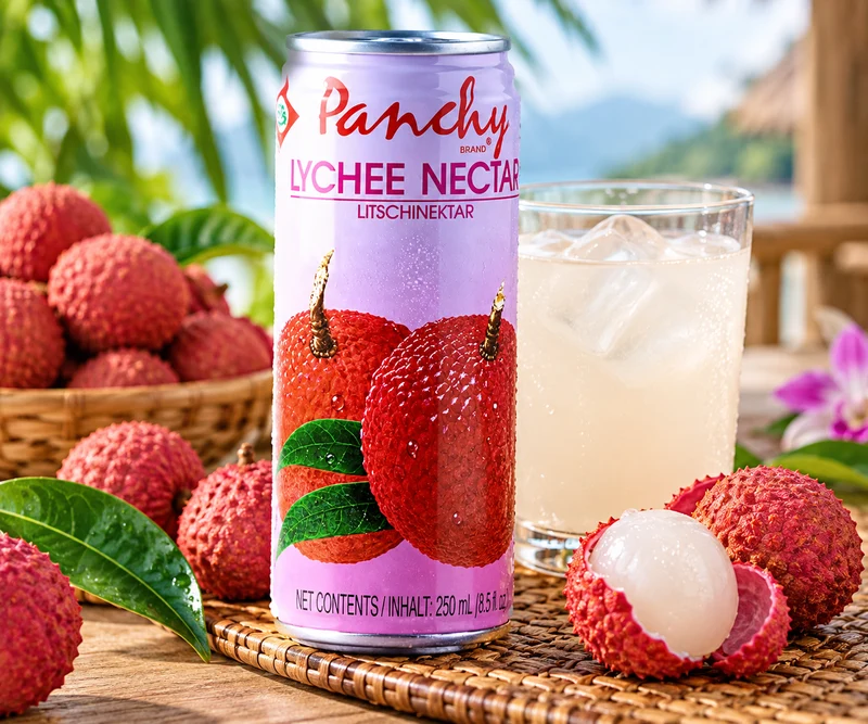 Panchy Lychee Nectar 0,25l – Litschigetränk aus Thailand