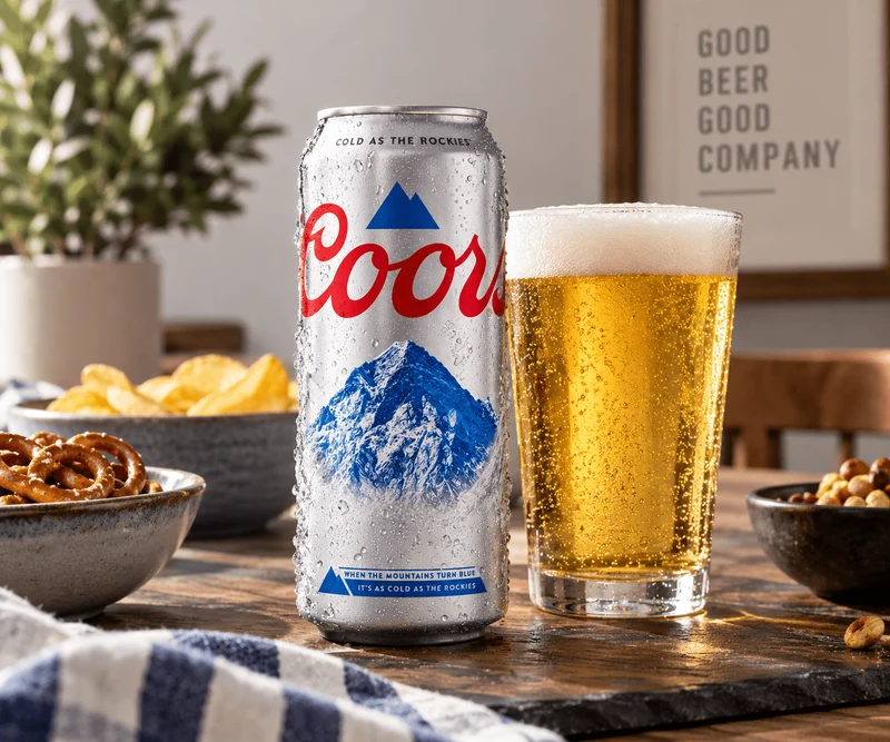 Coors 0,5l Dose – Lagerbier 4,3 % Vol.