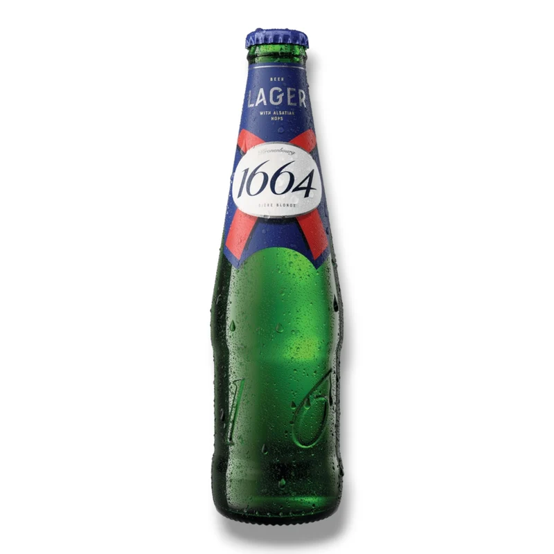Kronenbourg 1664 Lager 0,33l – Französisches Lagerbier 5,0 % Vol.