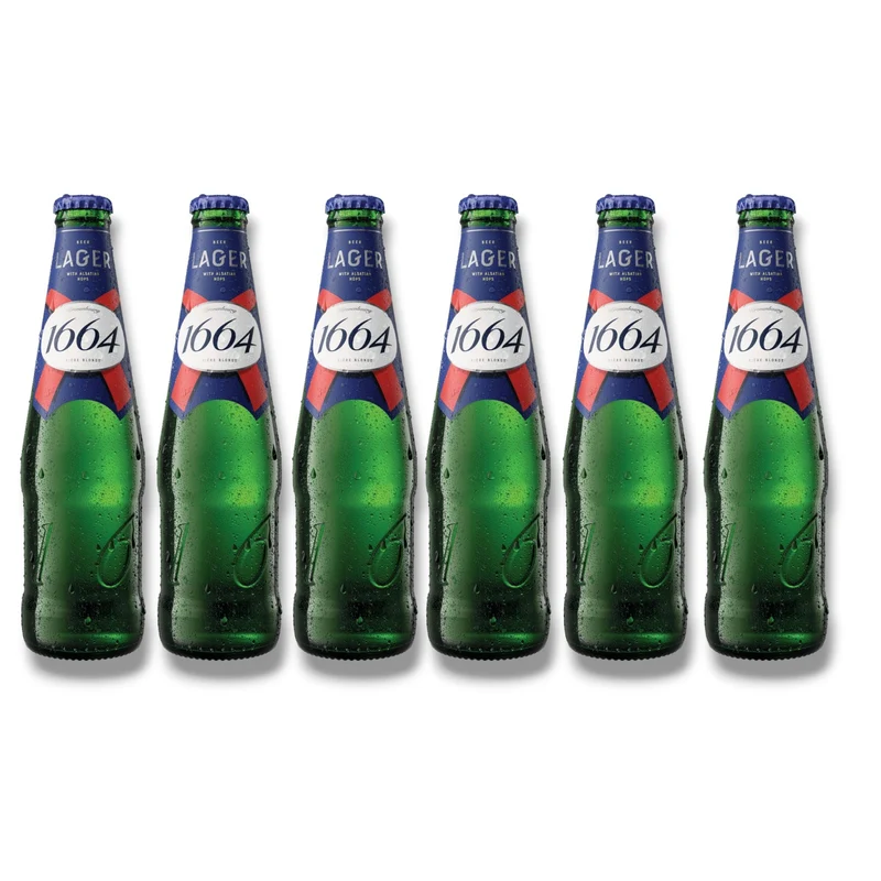 Kronenbourg 1664 Lager 0,33l – Französisches Lagerbier 5,0 % Vol.
