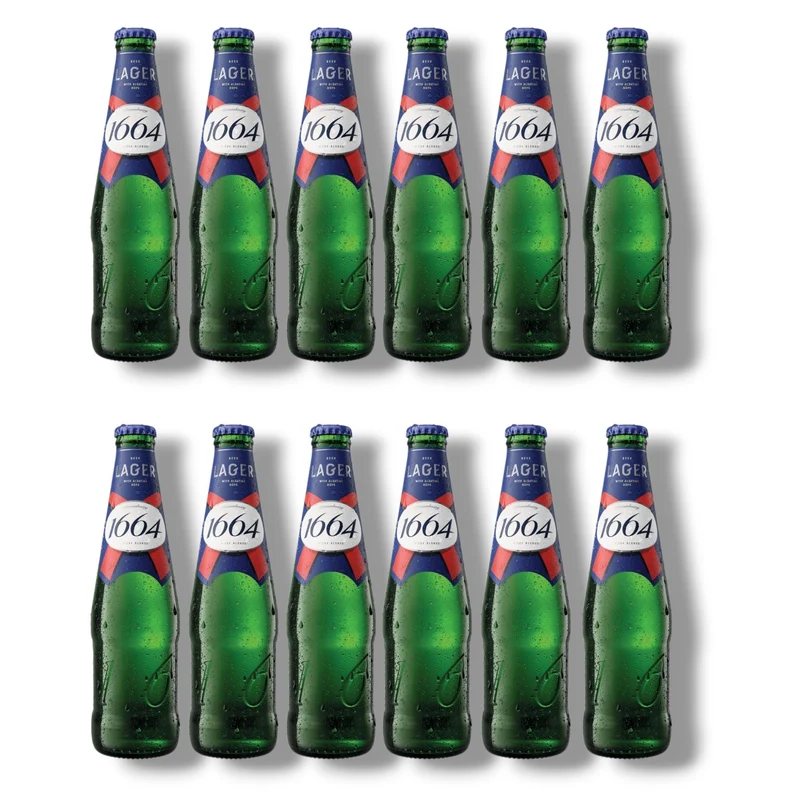 Kronenbourg 1664 Lager 0,33l – Französisches Lagerbier 5,0 % Vol.