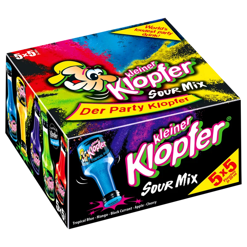 Kleiner Klopfer Sour Mix - 25 x 0,02 l