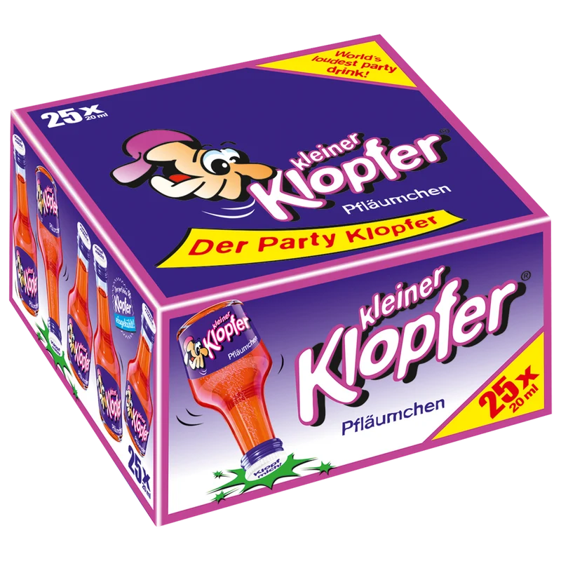 Kleiner Klopfer Pfläumchen - 25 x 0,02 l