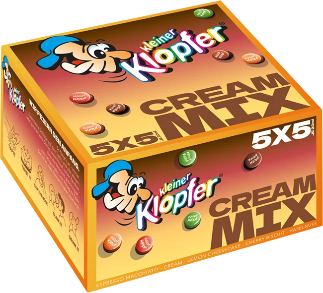 Kleiner Klopfer Cream Mix - 25 x 0,02 l