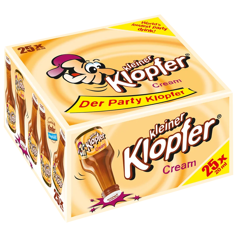 Kleiner Klopfer Cream - 25 x 0,02 l
