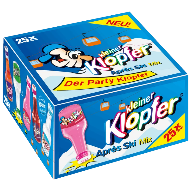 Kleiner Klopfer Apres Ski Mix - 25 x 0,02 l
