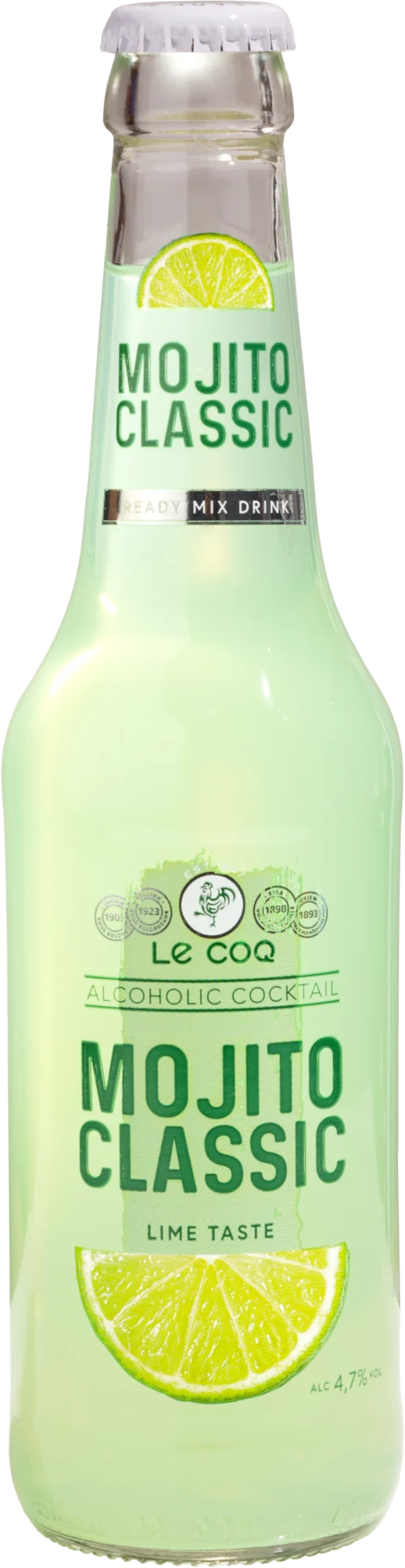 Le Coq Mojito Classic Cocktail - 6 x 0,33 l