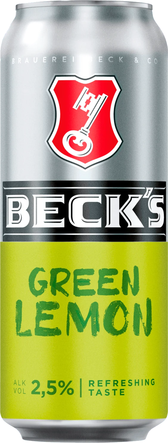 Becks Green Lemon Dose - 24 x 0,50 l