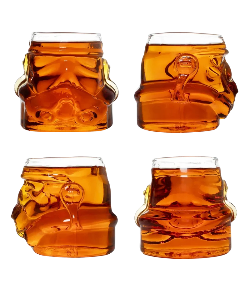 Original Stormtrooper Missed Bullseye Whisky mit Helm-Glas